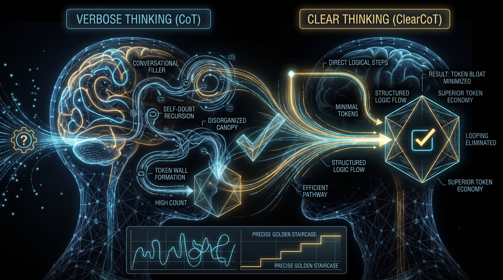 Clear Chain-of-Thought (ClearCoT)